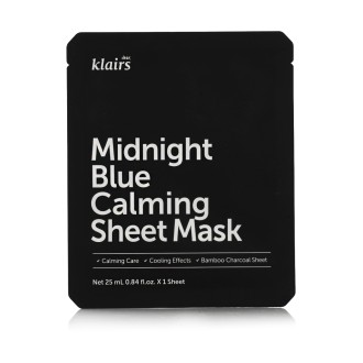 Liebe, Klairs Midnight Blue Beruhigende Blatt Maske 25 ml