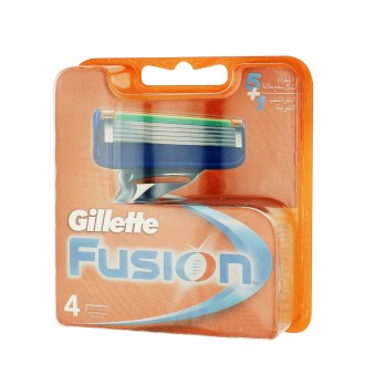 Gillette Fusion Ersatz-Rasierklingen 4 Stück
