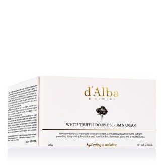 dAlba Weißer Trüffel Double Serum & Creme 70 g