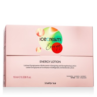 Inebrya Eiscreme Energie Lotion Ampullen 12 x 10 ml