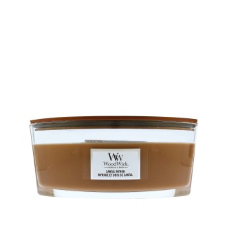 WoodWick Santal Myrrhe Duftkerze mit Holzdocht 453,6 g