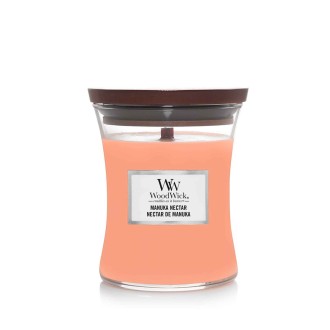 WoodWick Manuka Nektar Duftkerze mit Holzdocht 275 g