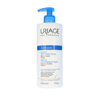 URIAGE Xémose Gentle Cleansing Syndet Sanfte Reinigungsgel-Creme für trockene bis atopische Haut 500 ml
