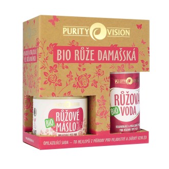 Reinheit Vision BIO Rose Verjüngungsset Rosenwasser 100 ml + Rosenbutter 120 ml