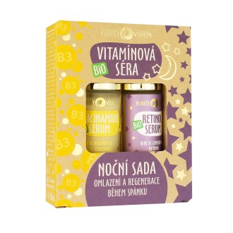 Reinheit Vision BIO Vitamin Nachtset Niacinamid Serum 30 ml + Retinol Serum 30 ml