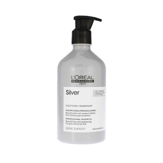 LOréal Professionnel Serie Expert Silver Shampoo für graues und weißes Haar 500 ml