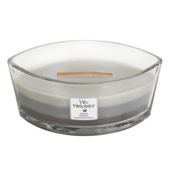 WoodWick Warm Woods Duftkerze mit Holzdocht 453,6 g