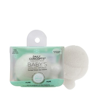 Daily Concepts Babys Pure Konjac Sponge Baby Badeschwamm
