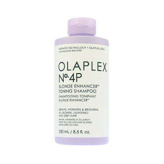 Olaplex N°4P Blonde Enhancer Toning Shampoo für blondes, aufgehelltes und graues Haar 250 ml