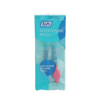 TePe Original Trial Pack Interdentalbürsten 0 rosa + 3 blau (0,4 mm + 0,6 mm) 2 Stück