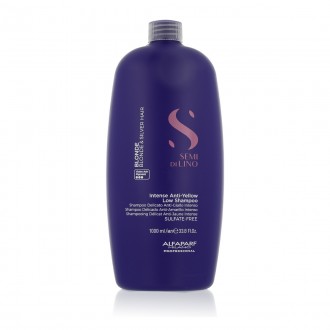 Alfaparf Milano Semi Di Lino Blonde Intensive Anti-Gelb Niedrig Shampoo 1000 ml