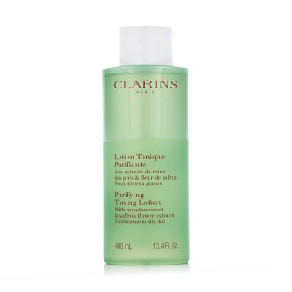 Clarins Purifying Toning Lotion Meadowsweet & Saffron Flower (Mischhaut bis fettige Haut) 400 ml