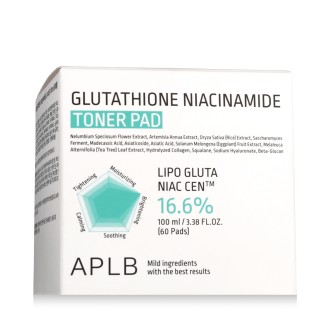 APLB Glutathion Niacinamid Toner Pad 60 Stück