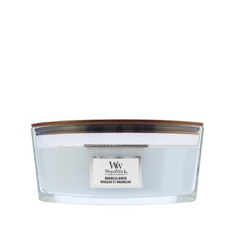 WoodWick Magnolia Birch Duftkerze mit Holzdocht 453,6 g