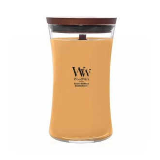 WoodWick Golden Bourbon Duftkerze mit Holzdocht 609,5 g