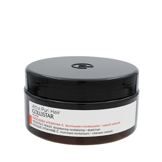 Collistar Attivi Puri Hair Vitamin C Aufhellungsmaske für coloriertes Haar mit Vitamin C 200 ml