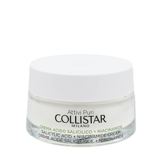 Collistar Attivi Puri Salicylsäure + Niacinamid Beruhigende Creme mit Salicylsäure 50 ml