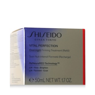 Shiseido Vital Perfection Straffende Behandlung über Nacht Nachfüllpackung 50 ml