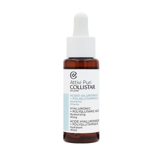 Collistar Attivi Puri Hyaluronsäure + Polyglutaminsäure Lifting-Gesichtsserum mit Hyaluronsäure 30 ml