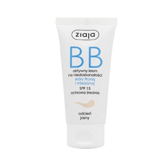 Ziaja BB Cream Oily & Combination Skin BB Cream für fettige Haut und Mischhaut SPF 15 50 ml Light