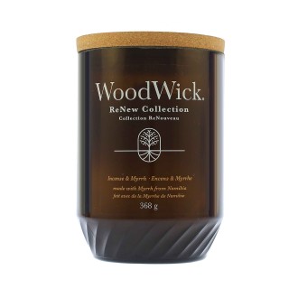 WoodWick ReNew Weihrauch & Myrrhe Kerze groß 368 g