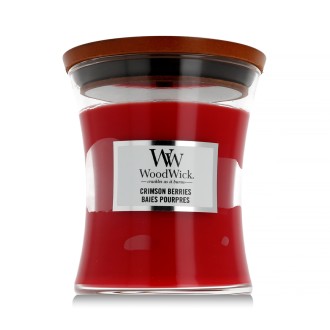 WoodWick Medium Hourglass Candles Duftkerze Crimson Berries 275 g