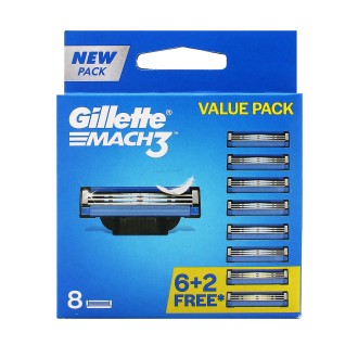 Gillette Mach3 Ersatzklingen 8 Stück