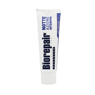 Biorepair Advanced Intensive Nachtzahnpasta zur Remineralisierung des Zahnschmelzes und für frischen Atem 75 ml