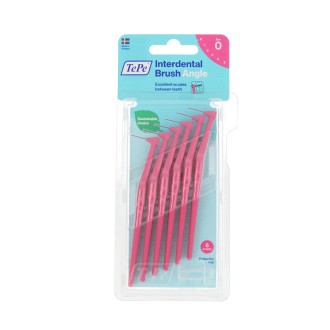 TePe Angle Interdentalbürsten 0 rosa (0,4 mm) 6 Stück