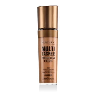 Rimmel London Multi Tasker Grundierung, Highlighter + Leuchtkraftverstärker (005 Medium) 30 ml