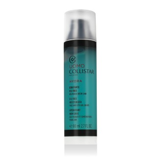 Collistar Uomo Oil Free Feuchtigkeitscreme Gesicht und Augen 24HRS Gel 80 ml