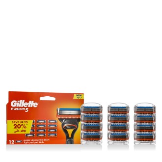 Gillette Fusion 5 Ersatz-Rasierklingen 12 Stück