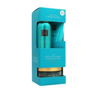 Rituals The Ritual of Karma Geschenkset Duschgel 50 ml + Körperpeeling 125 g + Körpercreme 70 ml