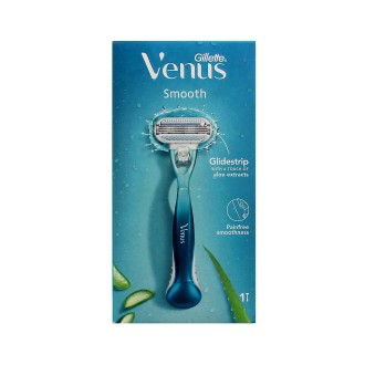 Gillette Venus Smooth Rasierer + 1 Ersatzkopf