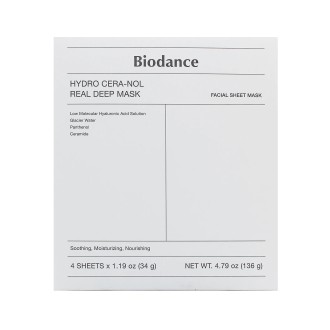 Biodance Hydro Cera-Nol Gesichtsmaske 4x34 g