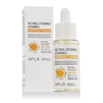 APLB Retinol Vitamin C Vitamin E Ampulle Serum 40 ml
