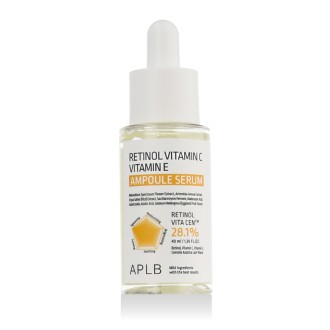 APLB Retinol Vitamin C Vitamin E Ampulle Serum 40 ml